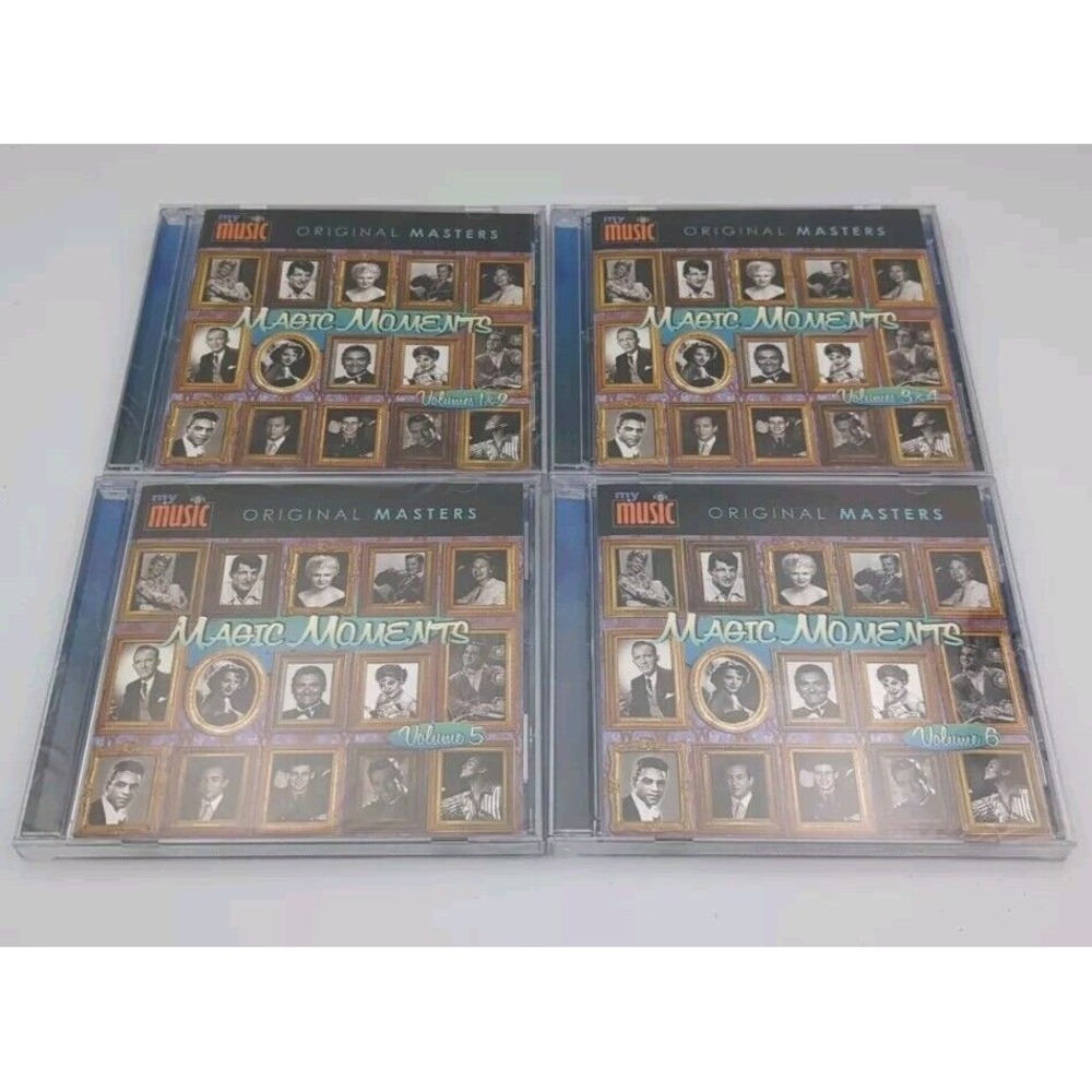 My Music Original Masters Magic Moments CDs Volumes 1-6 - NIP - Sealed Set‎
